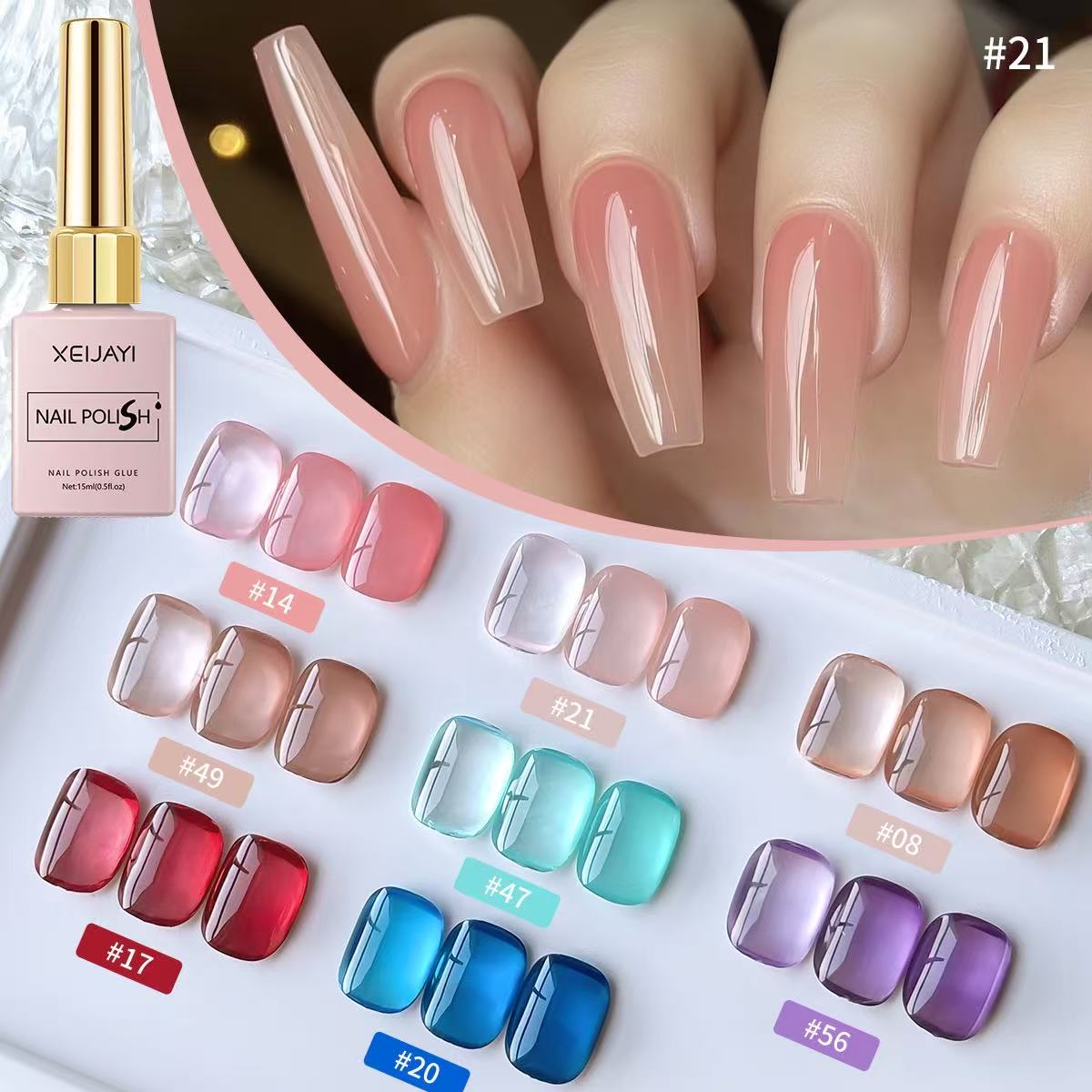 Uv Lamp Nail Resin - 8 Colors Gel Nail Polish Kit