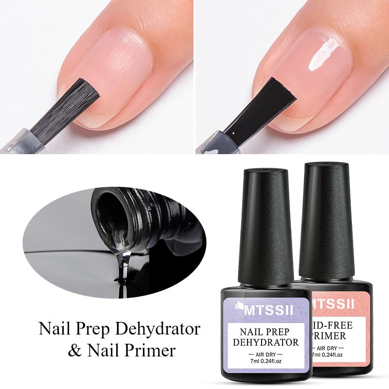 Uv Lamp Nail Resin - Mtssii 7ml Nail-Primer Prep Dehydrator Gel