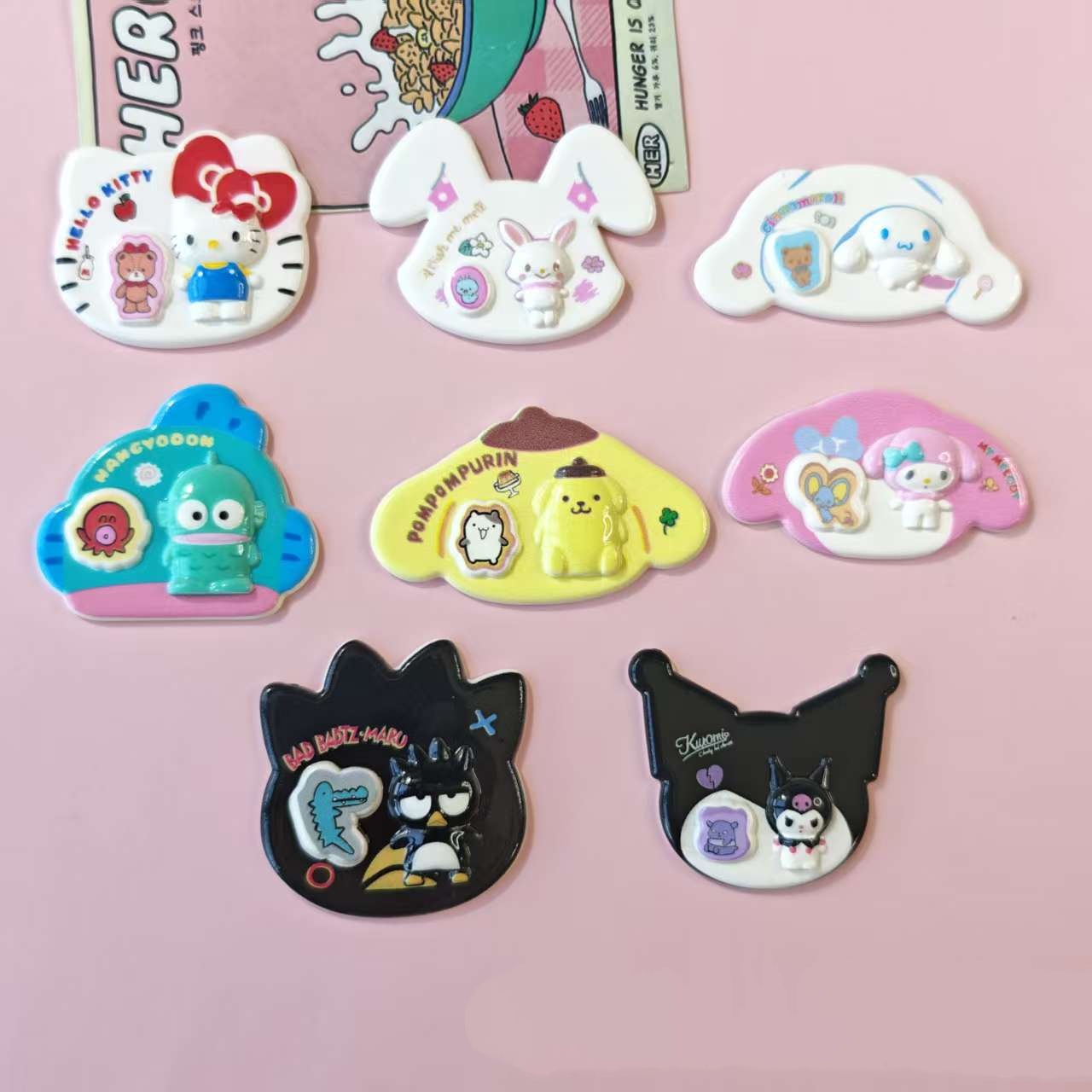 Resin Art Phone Case - 10pcs Cute Character Resin Cabochons DIY