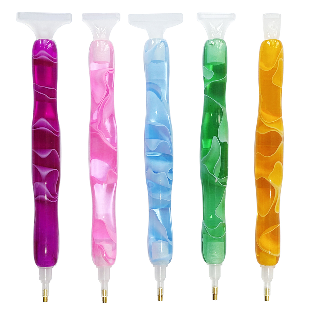 Resin Art Tool Kit - Color Resin Diamond Painting Pen with