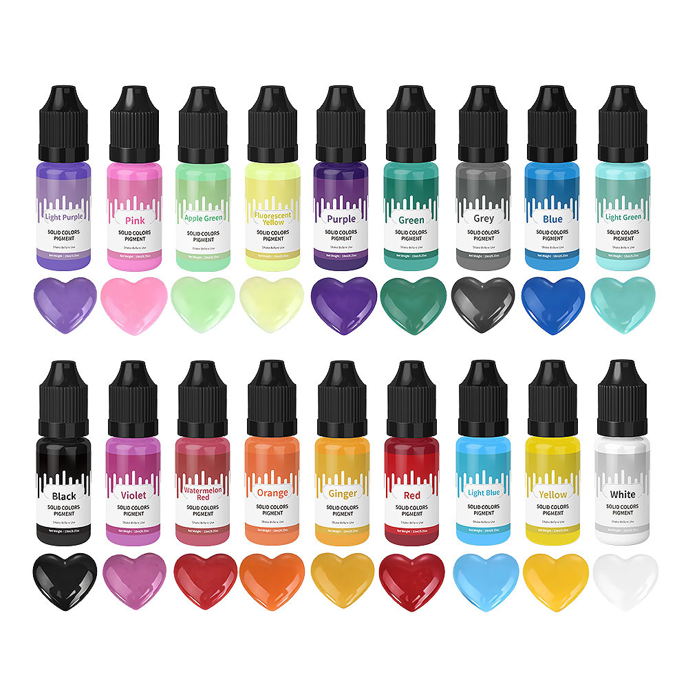 18Colors 10ml Macaron Solid Pa - Resin Art Tool Kit ulasan dan harga
