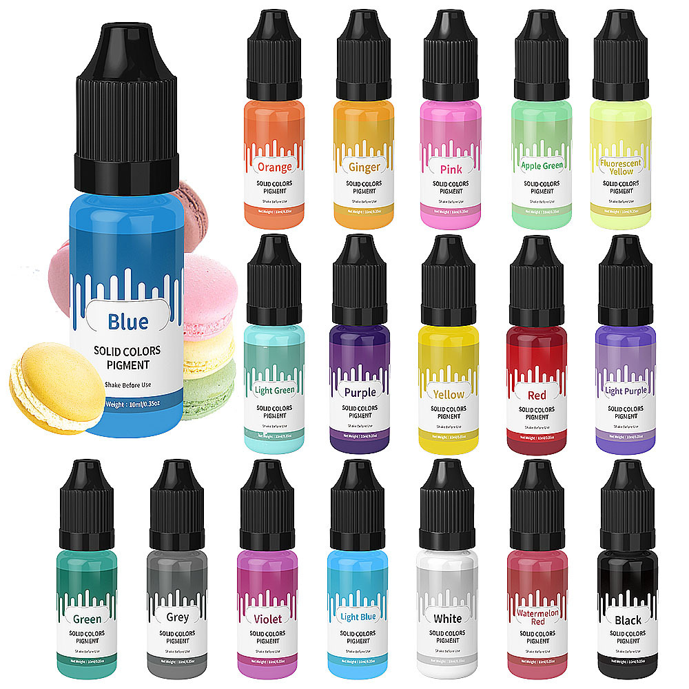 18Colors 10ml Macaron Solid Pa - Resin Art Tool Kit ulasan dan harga