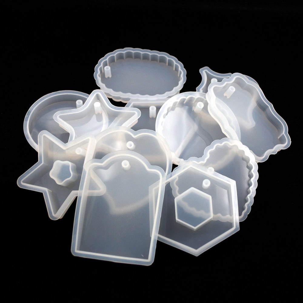 1PC Tag Silicone Mold Resin Si - Resin Art Tool Kit ulasan dan harga