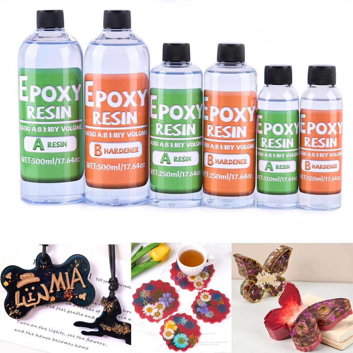1:1 Ratio Epoxy Resin Kit Anti - Resin Art Tool Kit ulasan dan harga