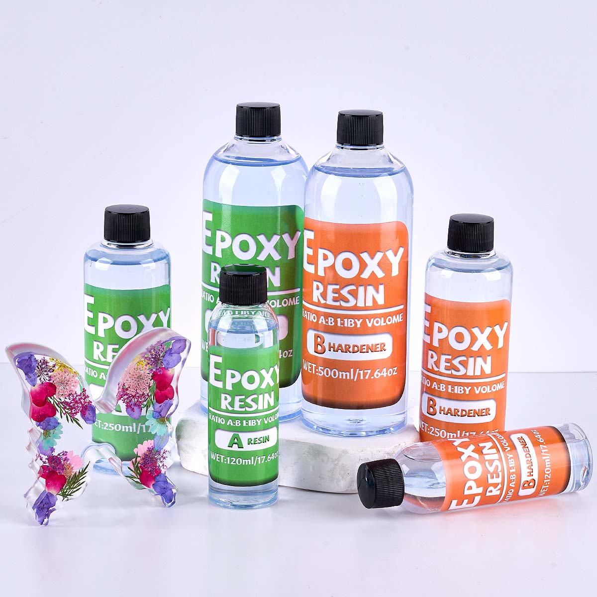 1:1 Ratio Epoxy Resin Kit Anti - Resin Art Tool Kit ulasan dan harga
