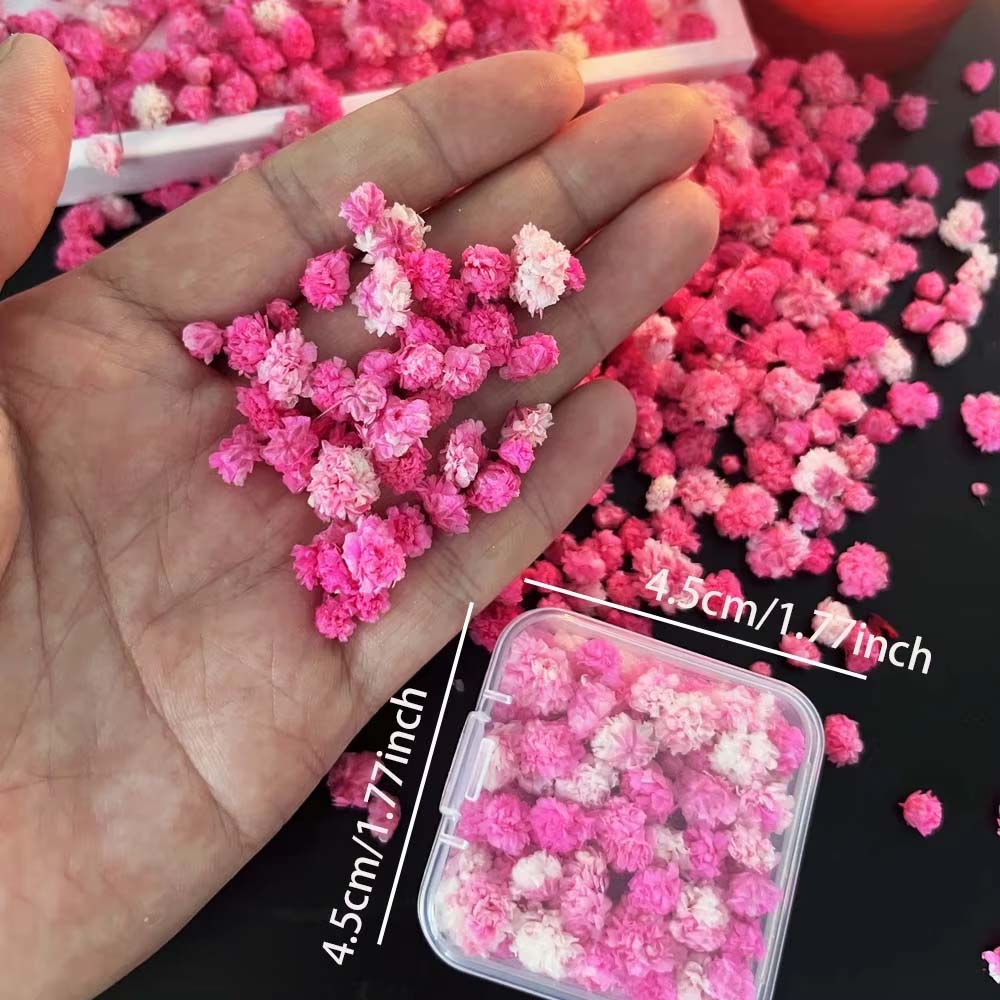 1Box Flower Mix for Crafts Can - Resin Art Earrings Design ulasan dan harga