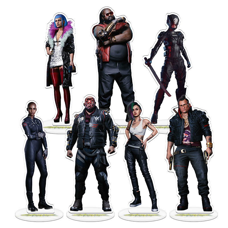 Cyberpunk 2077 V Game Merchand - Resin Art Toys ulasan dan harga