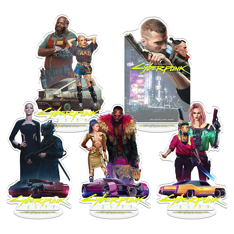 Cyberpunk 2077 V Game Merchand - Resin Art Toys ulasan dan harga
