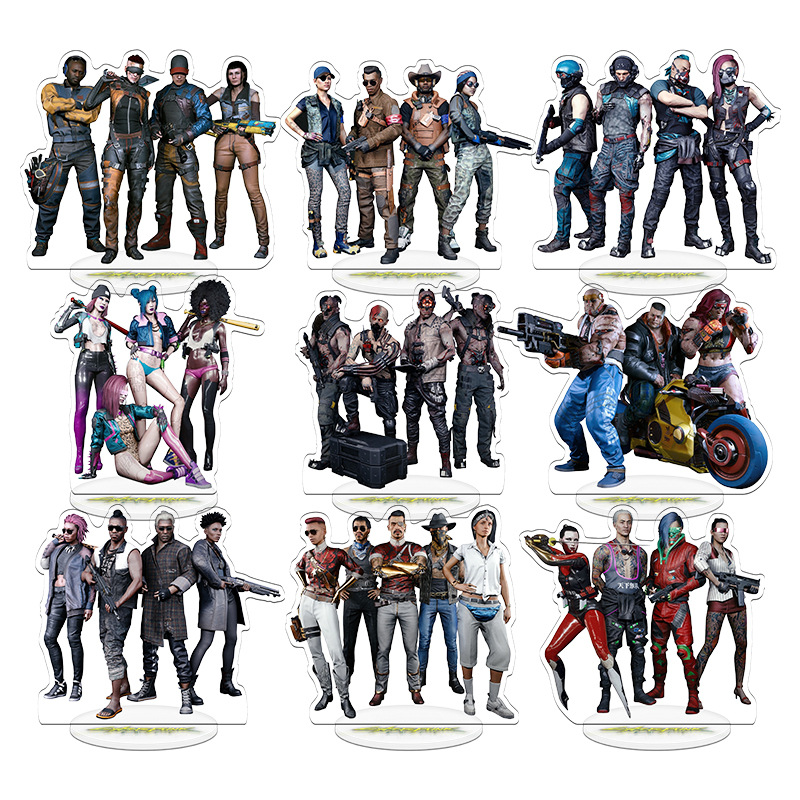 Cyberpunk 2077 V Game Merchand - Resin Art Toys ulasan dan harga