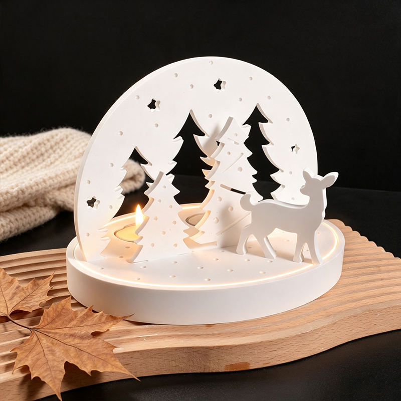 Christmas Elk Tealight Candle  - Resin Art Tool Kit ulasan dan harga