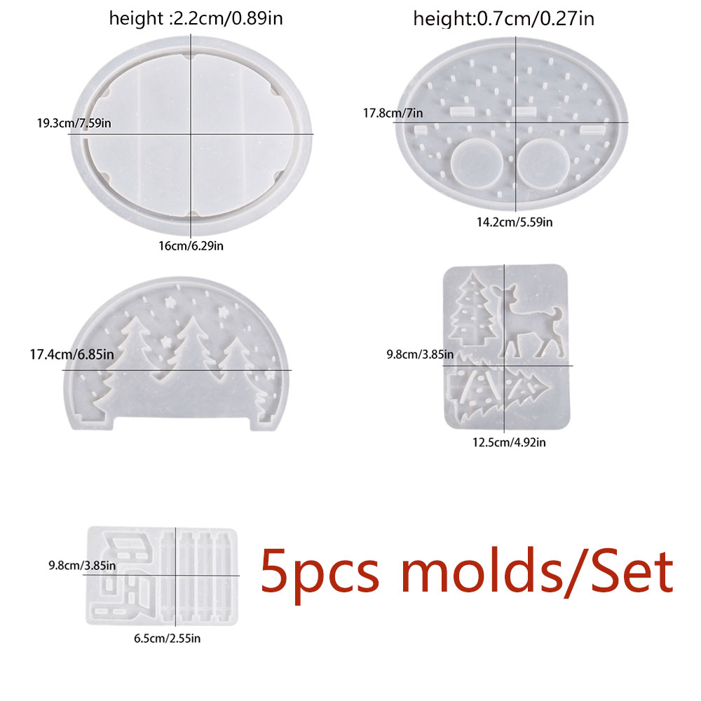 Christmas Elk Tealight Candle  - Resin Art Tool Kit ulasan dan harga
