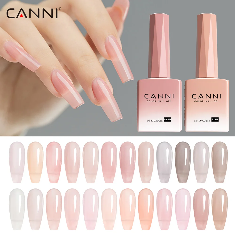 CC7 CANNI Nail Gel Polish 9ml  - Uv Lamp Nail Resin ulasan dan harga