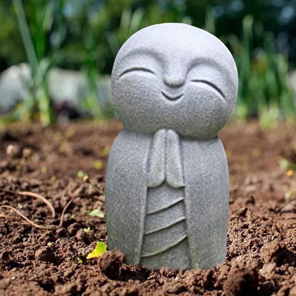 Jizo Monks Praying Statue Resi - Resin Art Baby Memories ulasan dan harga