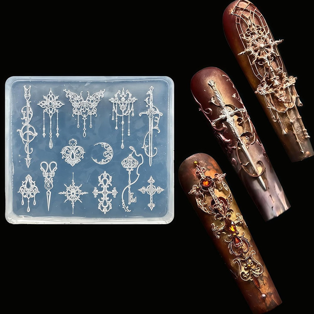 Arrow Silicone Mold Moon Resin - Resin Art Template ulasan dan harga