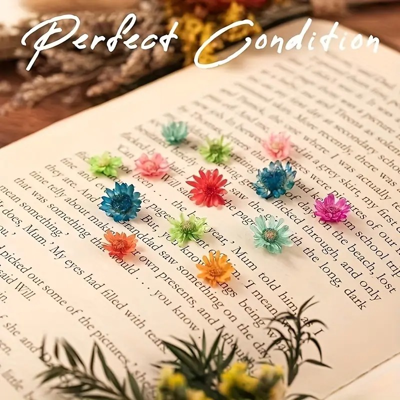 Classic artificial Flower Mix  - Resin Art Earrings Design ulasan dan harga