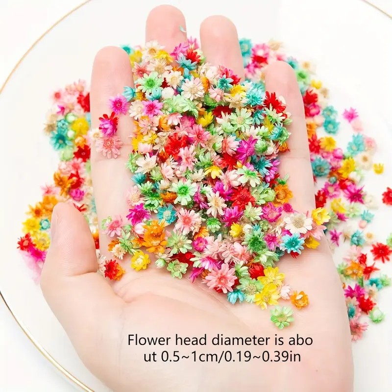 Classic artificial Flower Mix  - Resin Art Earrings Design ulasan dan harga