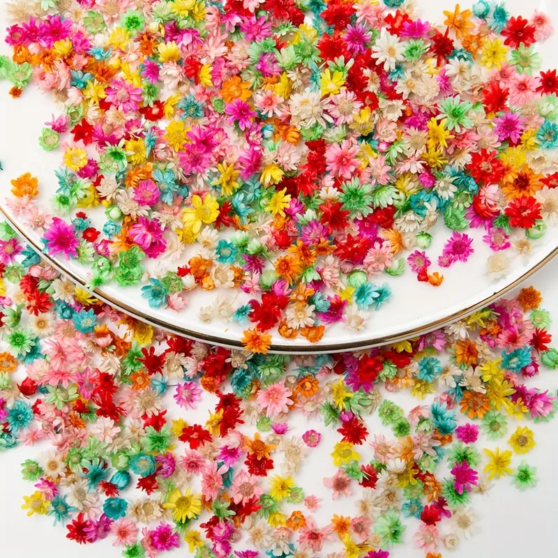 Classic artificial Flower Mix  - Resin Art Earrings Design ulasan dan harga