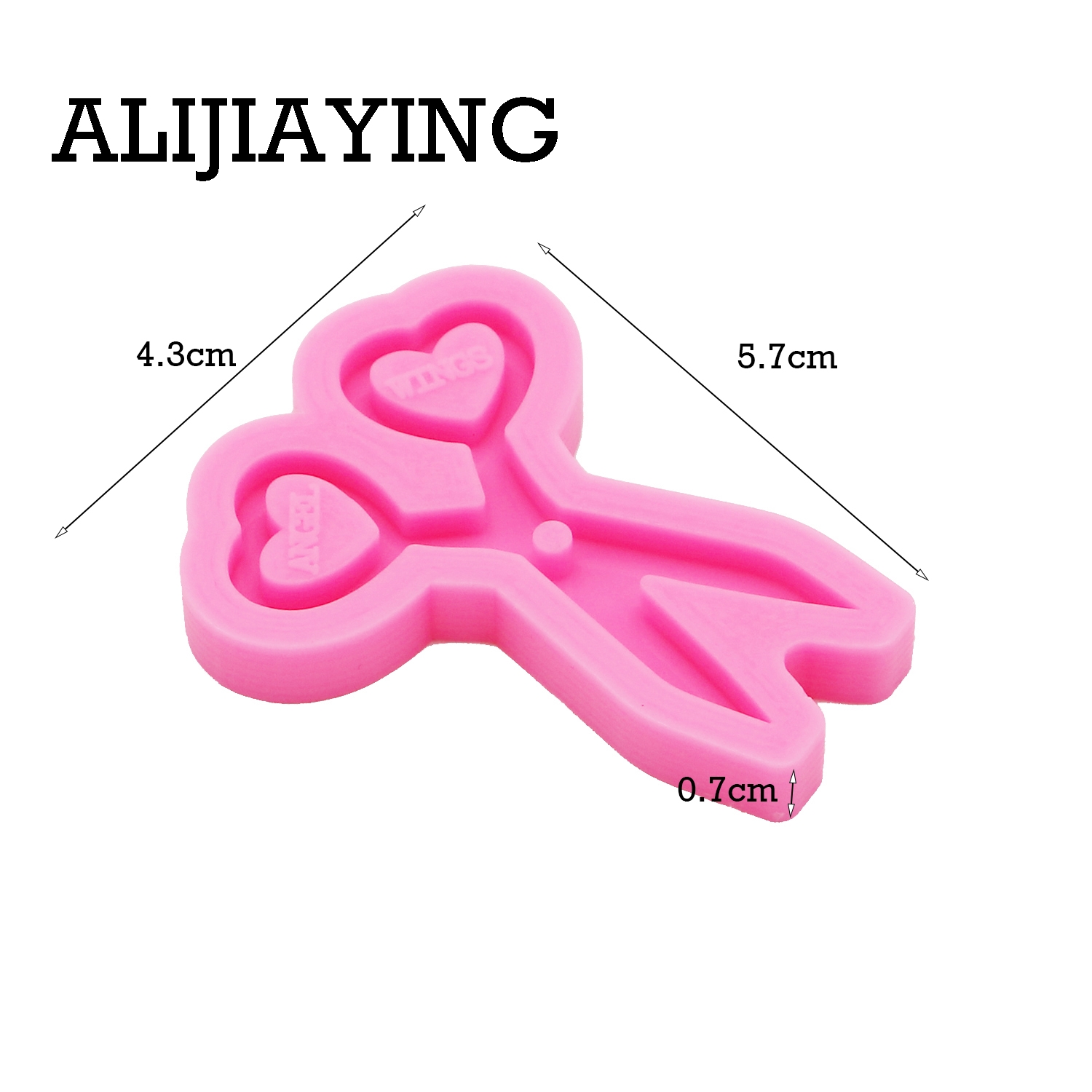 DY0263 Smooth art design mini  - Resin Art Keychain Design ulasan dan harga