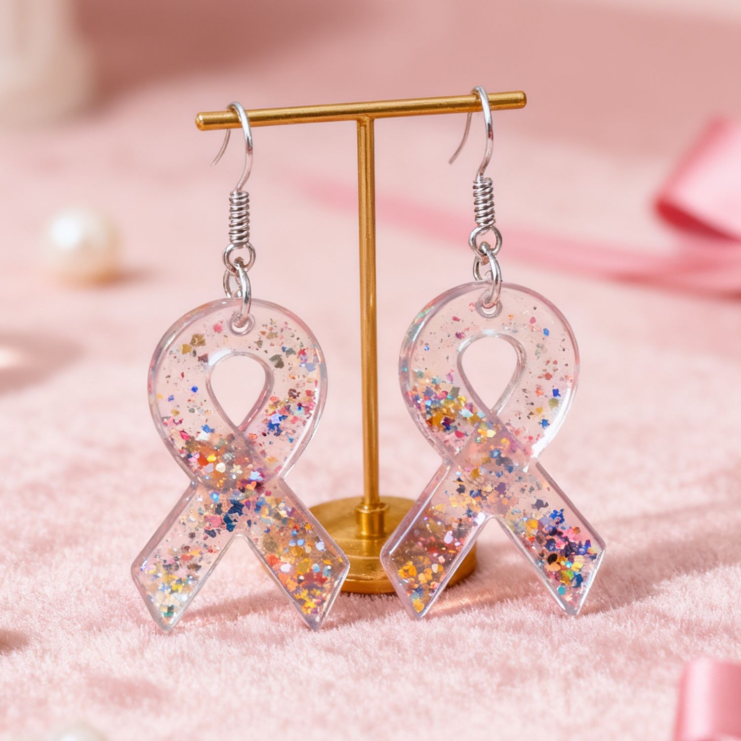 DIY Ribbon Earring Resin Molds - Resin Art Products ulasan dan harga
