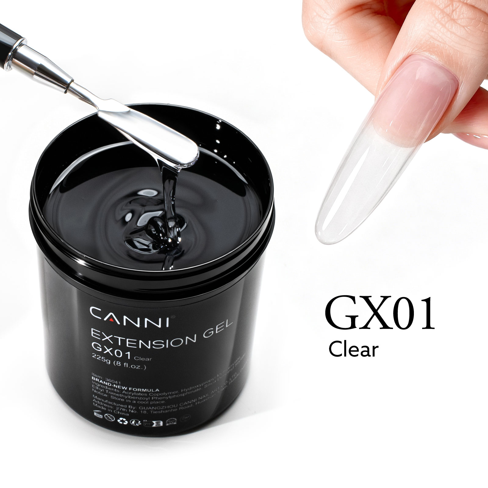 CANNI 225g Refillment Camoufla - Uv Lamp Nail Resin ulasan dan harga