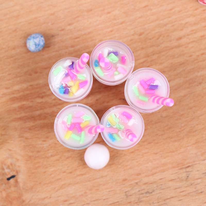 5Pcs 1:12 Dollhouse Miniature  - Resin Art Kitchen ulasan dan harga