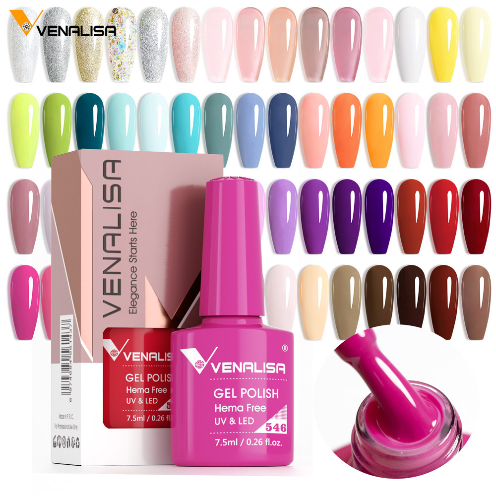 VENALISA VIP5 Luxury Gel Polis - Uv Lamp Nail Resin ulasan dan harga