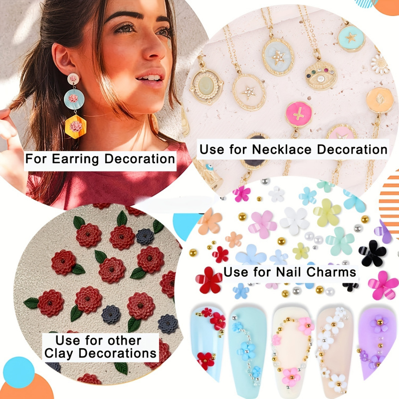 Suitable for Resin Jewelry、Ear - Resin Art Earrings Design ulasan dan harga