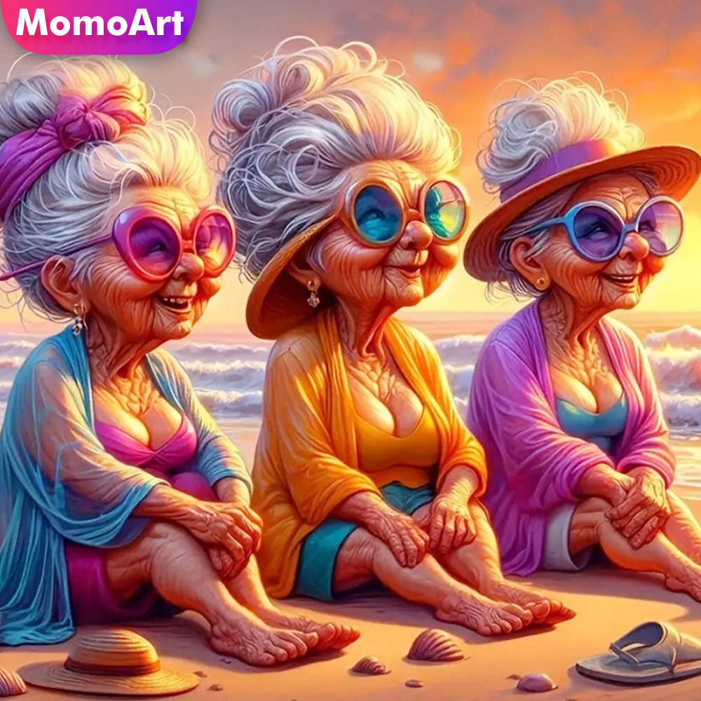 Momoart Diamond Painting Old L - Resin Art Wall ulasan dan harga