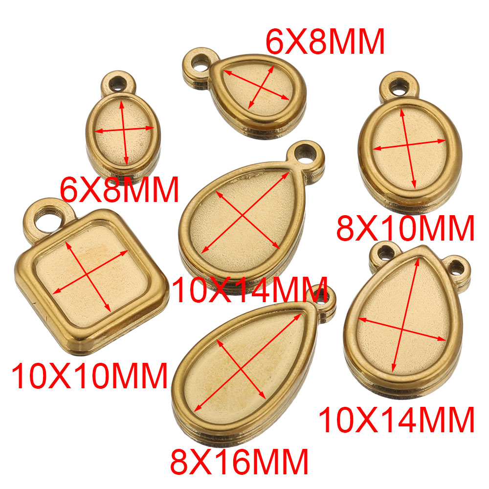 5pcs Stainless Steel Square Dr - Resin Art Supplies ulasan dan harga