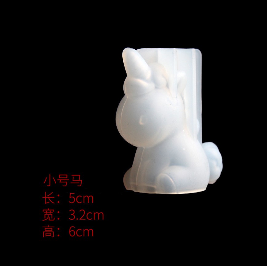 Transparent Unicorn Silicone E - Resin Art Tool Kit ulasan dan harga