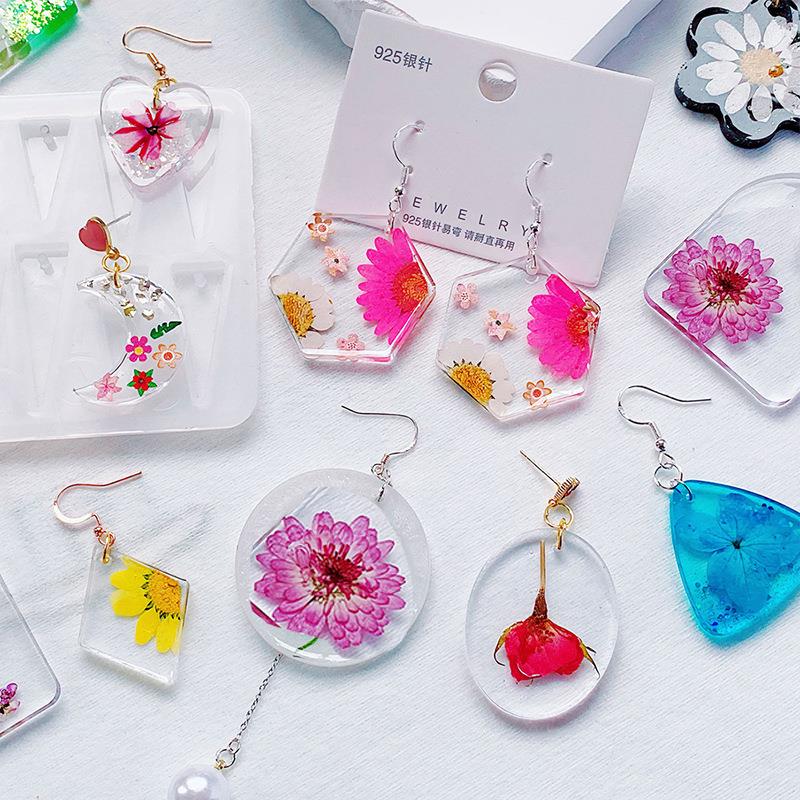 Silicone Earring Mold Earring  - Resin Art Tool Kit ulasan dan harga