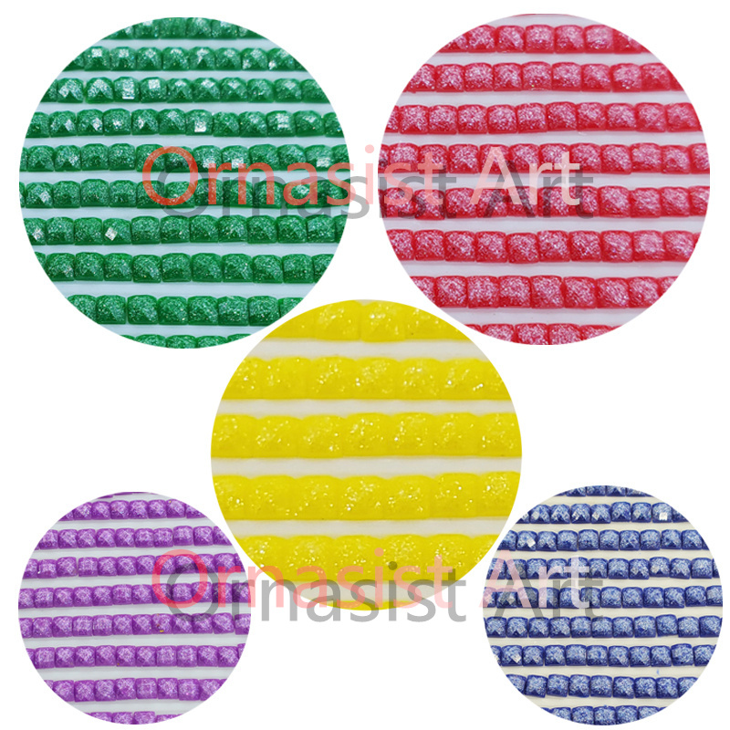 5D DIY Fairy Dust Diamond Pain - Resin Art Wall ulasan dan harga