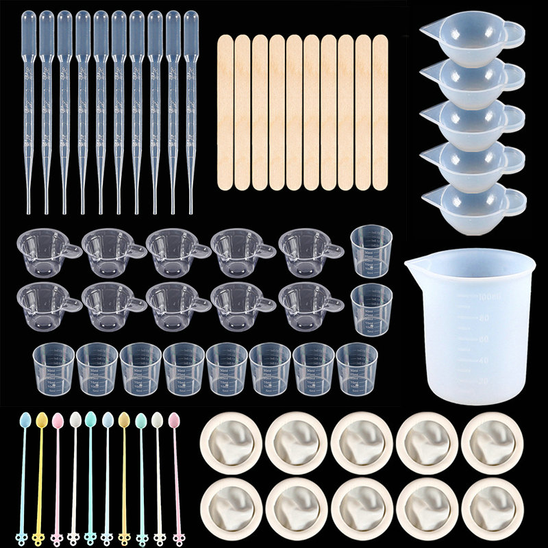 Epoxy Resin Tools Kit Silicone - Resin Art Tool Kit ulasan dan harga