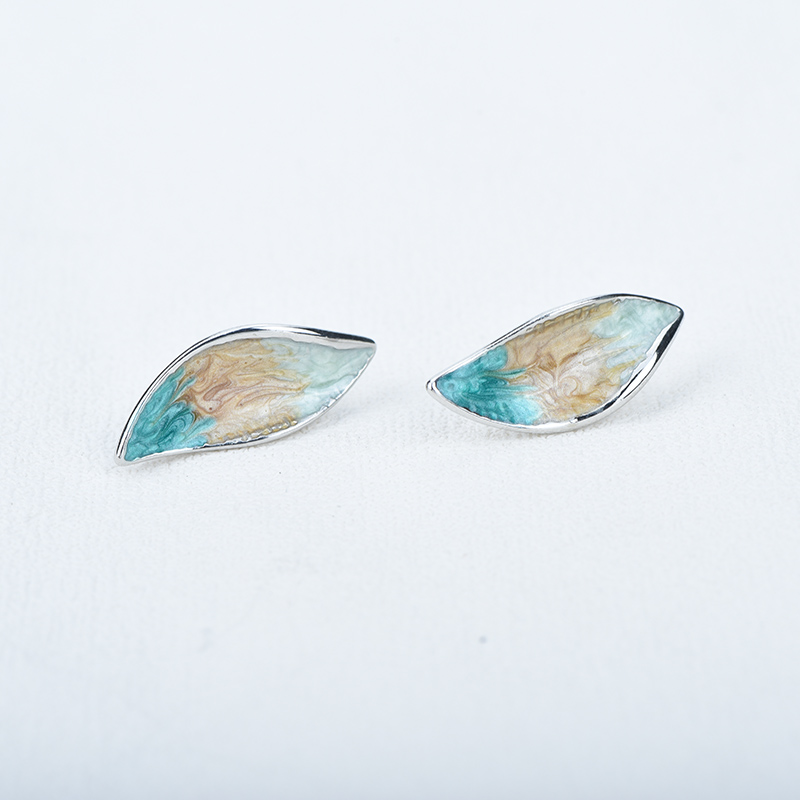 ICEYY New Design Fashion Art P - Resin Art Earrings Design ulasan dan harga
