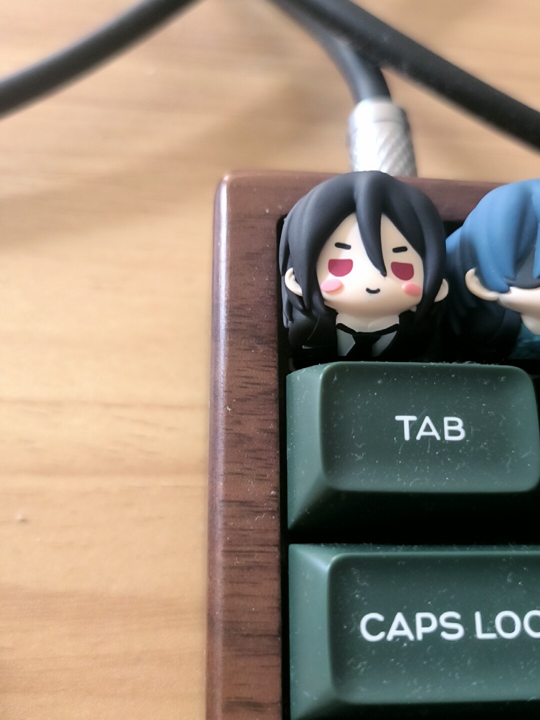 Kawaii Resin Keycap Anime Blac - Resin Art Toys ulasan dan harga