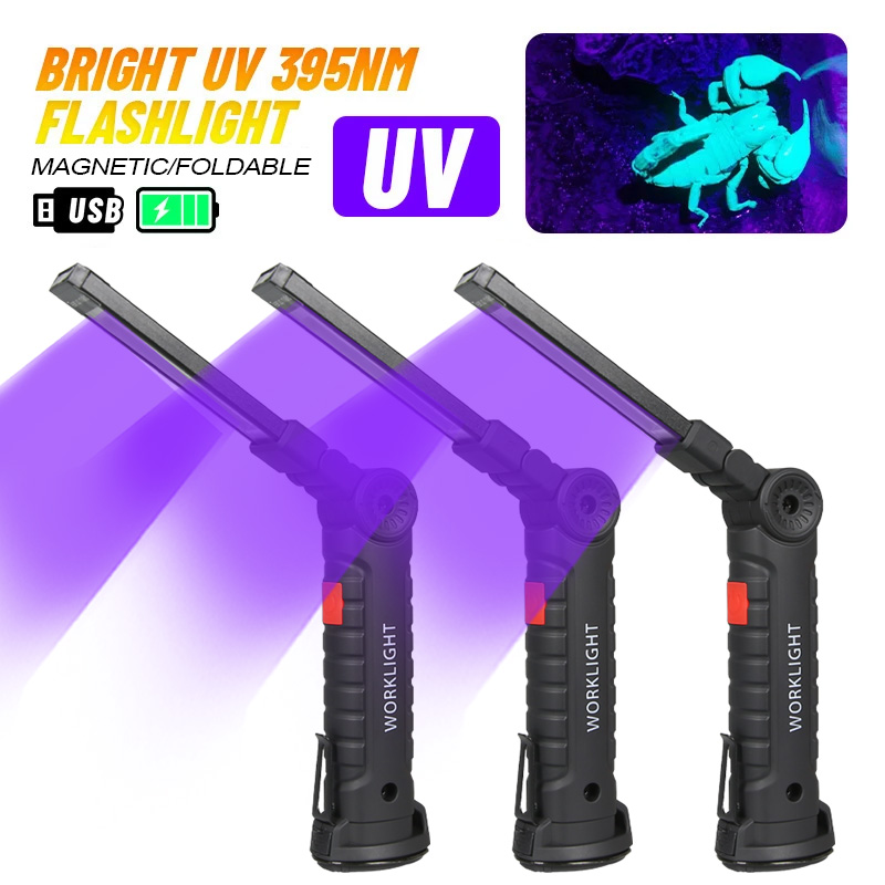 395NM UV Flashlight High Power - Uv Lamp Nail Resin ulasan dan harga