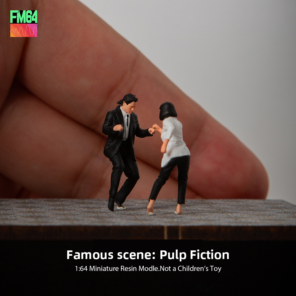Kicarmod 1/64 Pulp Fiction Sto - Resin Art Toys ulasan dan harga