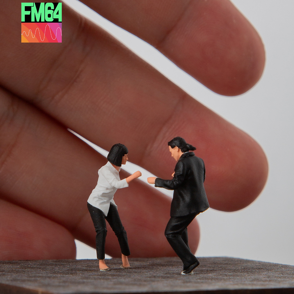 Kicarmod 1/64 Pulp Fiction Sto - Resin Art Toys ulasan dan harga