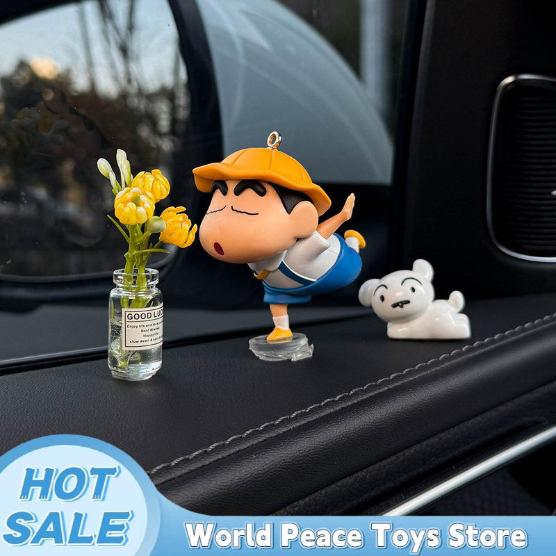 Crayon Shin-Chan Car Dashboard - Resin Art Toys ulasan dan harga