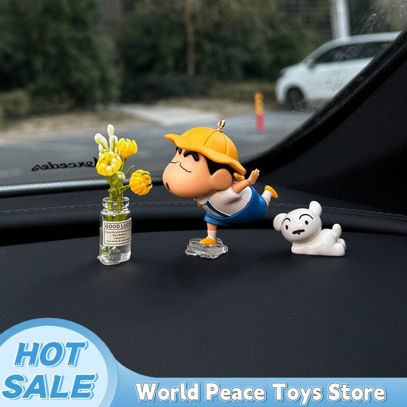 Crayon Shin-Chan Car Dashboard - Resin Art Toys ulasan dan harga
