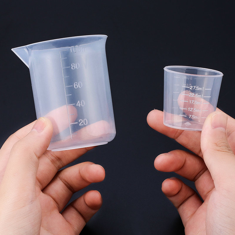 100ML&30ML Plastic Measuring C - Resin Art Kitchen ulasan dan harga