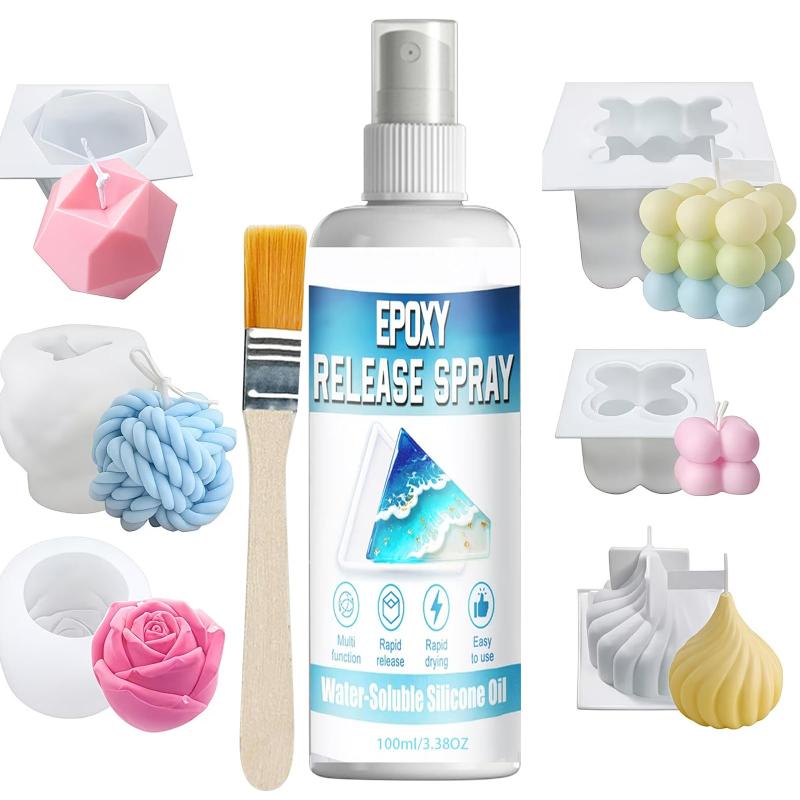 New-Epoxy Mold Demold Spray -  - Release Spray Silicone ulasan dan harga