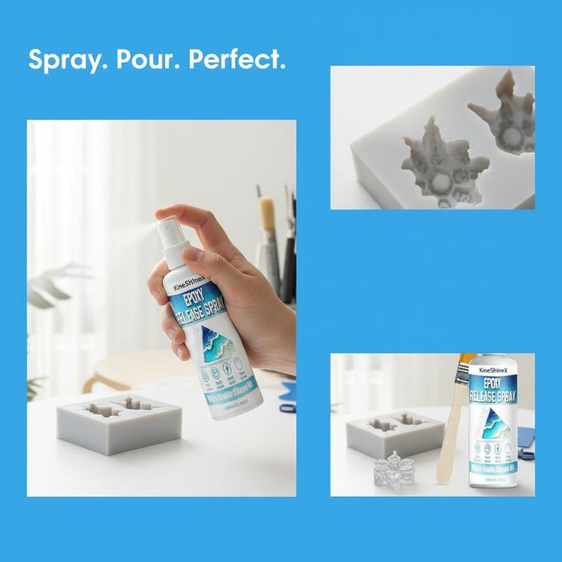 Epoxy Mold Demold Spray Non To - Release Spray Silicone ulasan dan harga