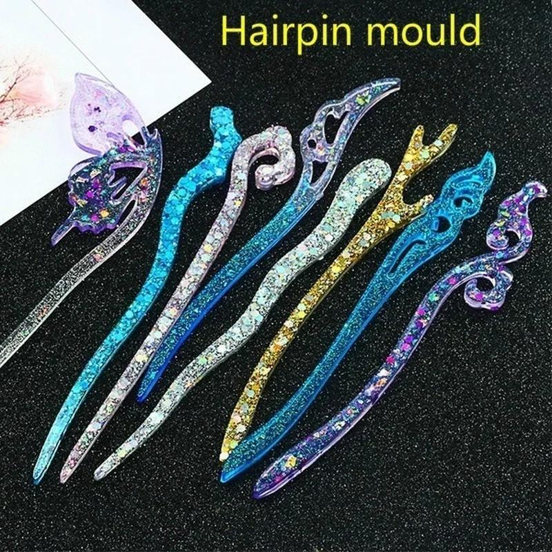 New Transparent Hairpin Silico - Resin Art Supplies ulasan dan harga