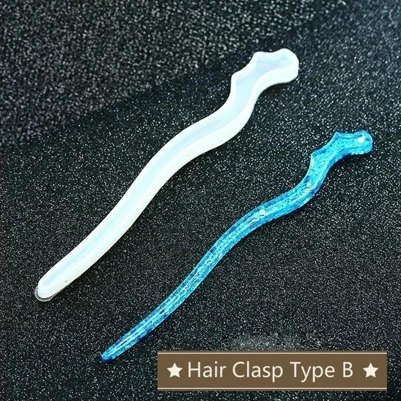 New Transparent Hairpin Silico - Resin Art Supplies ulasan dan harga