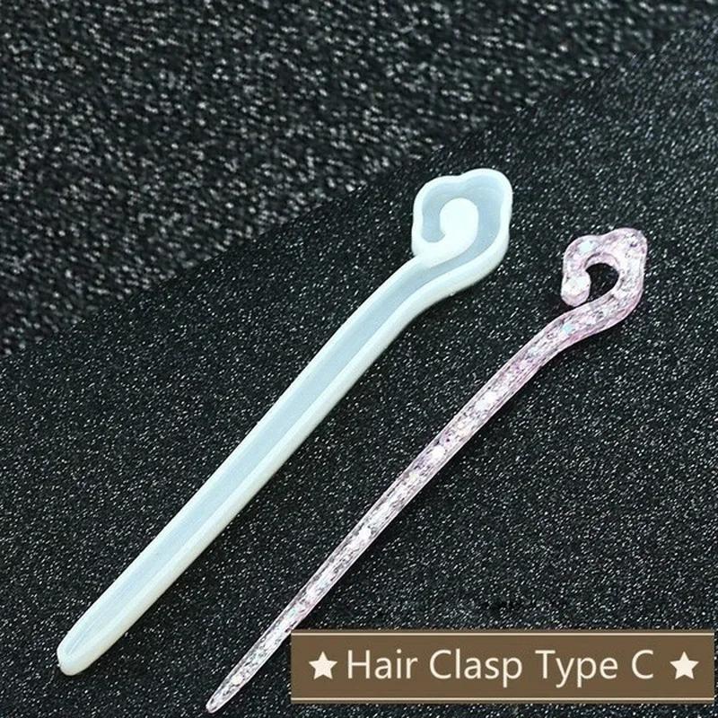 New Transparent Hairpin Silico - Resin Art Supplies ulasan dan harga