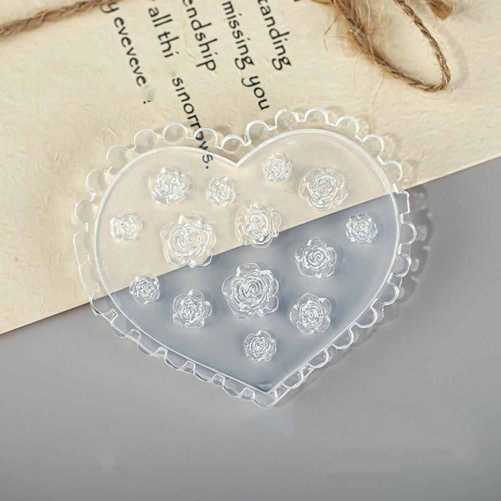 3D Flower Nail Molds Silicone  - Resin Art Template ulasan dan harga