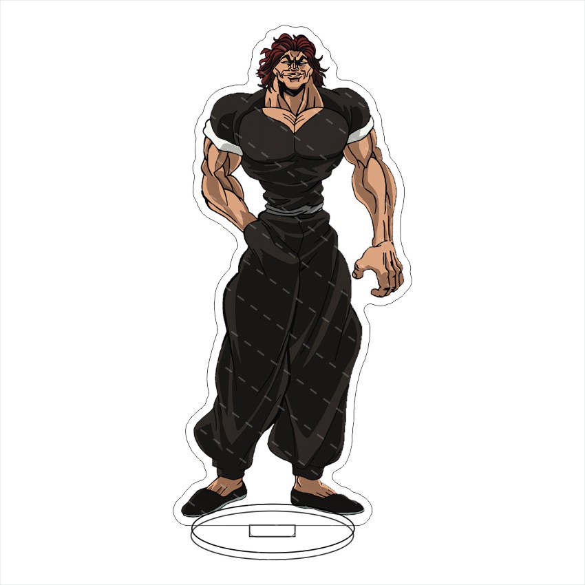 Grappler Baki Baki Hanma Acryl - Resin Art Toys ulasan dan harga