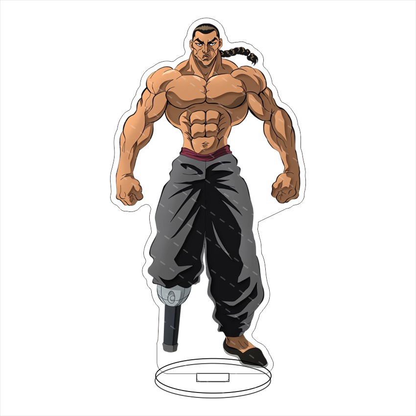 Grappler Baki Baki Hanma Acryl - Resin Art Toys ulasan dan harga