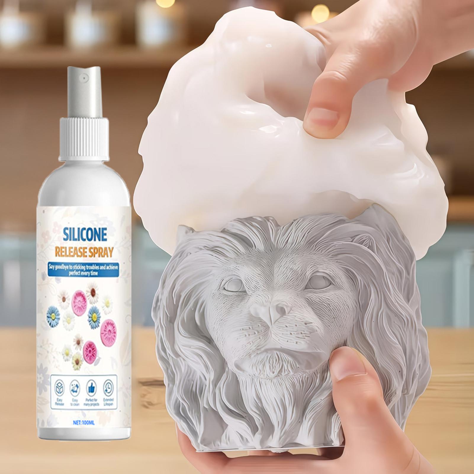 DIY Mold Spray 100ml Easy To D - Release Spray Silicone ulasan dan harga